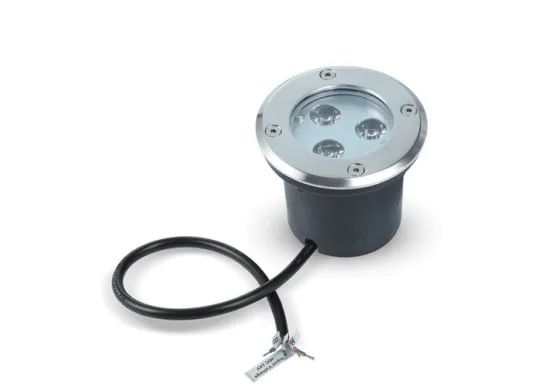 12v 3w Ip67 Stainless Steel Underground Led Lighting Lamp, Outdoor Led Ground Lighting