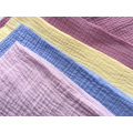 Skin-friendly Cotton Baby Crepe Dyed Pajamas Fabrics