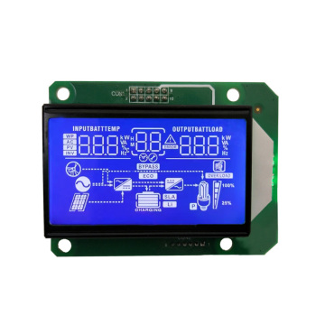 Factory Direct HTN LCD Blue Screen Module e Display segmento personalizzato per inverter solare