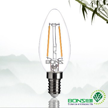 LED-Lampe B35 Gesamtglas