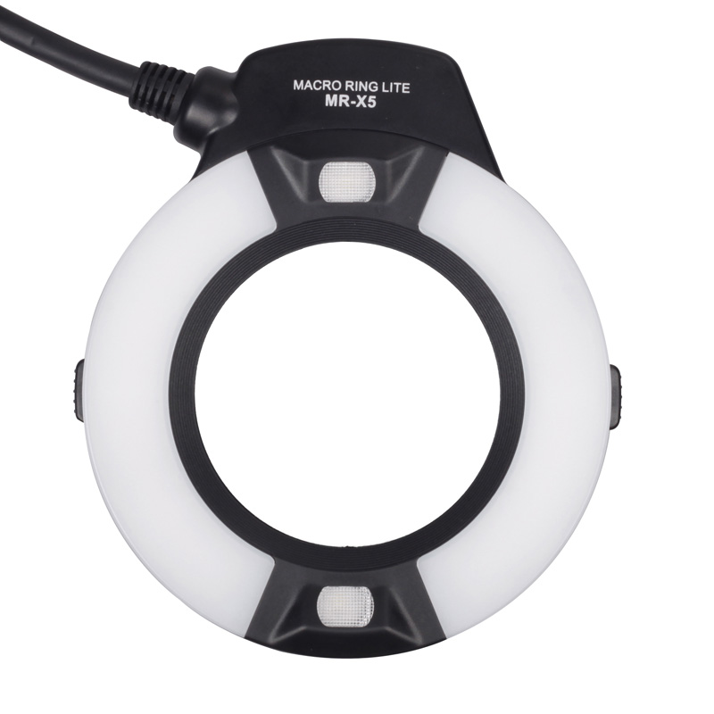 Travor New Macro Ring Flash Mr-X5 for Nikon/Canon/Fiji DSLR Camera