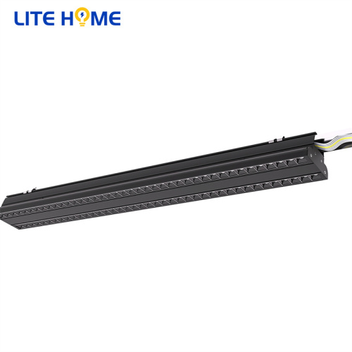 Ajustável 15W 30W Gril Linear Track Light