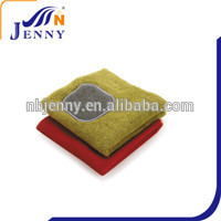 Microfiber scouring pad