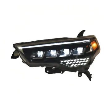 4Runner LED Headlights Front Head Lamp Auto Headlight Assembly 4 Lens Design for Toyota 4Runner Limited/TRD (2014-2022)