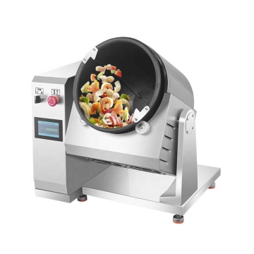 Commercial Electric Fried Rice Robot Wok Machine with Intelligent Automation