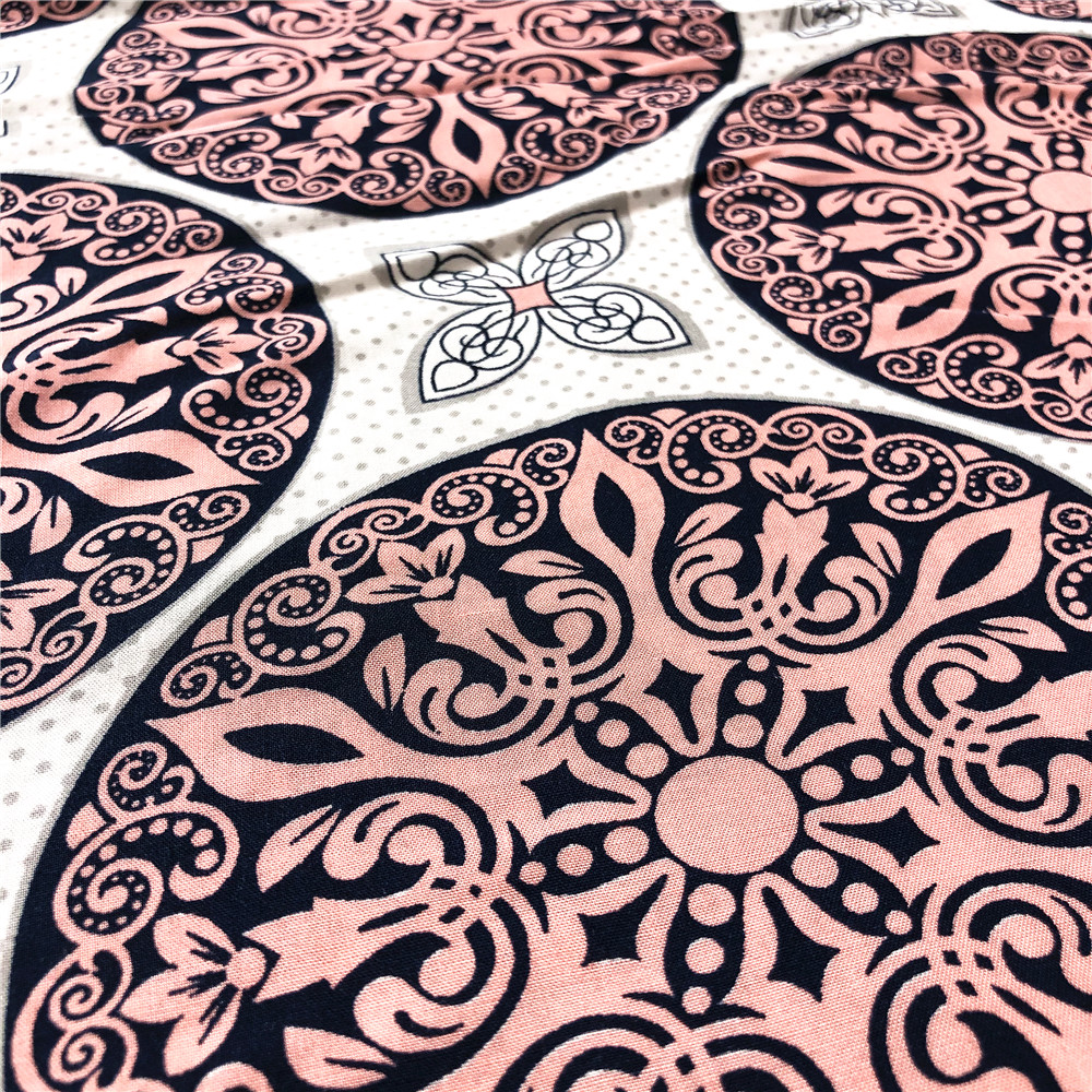 Rayon 45s Screen Printed