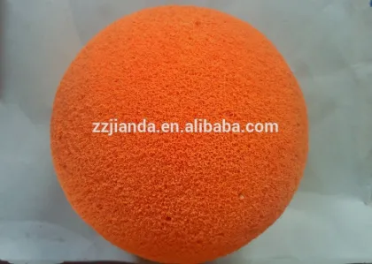 Concrete pumps cleaning sponge ball/ concrete pump pipe cleaning ball