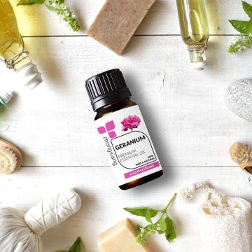 100% Pure and Natural Rose Geranium Essential Oil