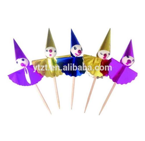 Hot sale disposable decorative party toothpicks