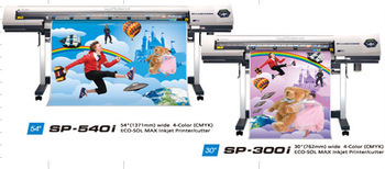 roland sp540 with Maximum 1440dpi with Exclusive Roland ECO-SOL MAX ink