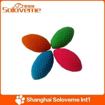 Factory Price Pet Dog Flocking Rugby Toys Singing Dog Toy Products