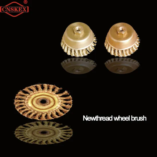 anit explosion brush cup knot wire safety tools