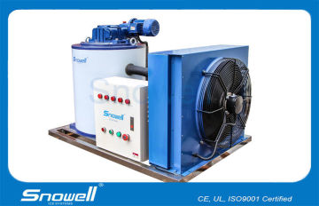 1.2t Commercial Flaked Ice Machine For Seafood Market , R404a / R507 Refrigerant