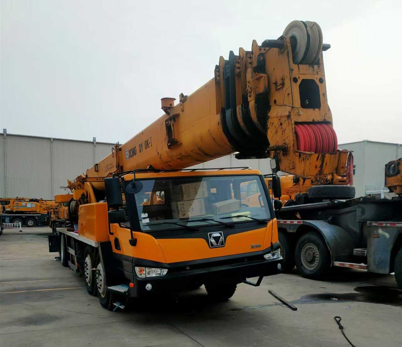 used-crane-with-man-basket-attachment used-crane-with-man-basket-attachment