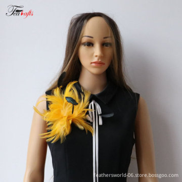 Colorful Rooster Feathers: Brooches, Hair Accessories, Feather Hats, and Decorative Plumes for Fashion and Crafts