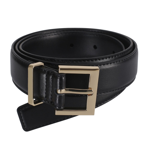 Classic Minimalist Women's Leather Belt