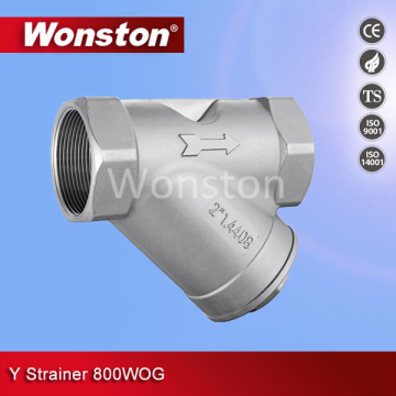 Stainless Steel Filter Screen Y Strainer for Water