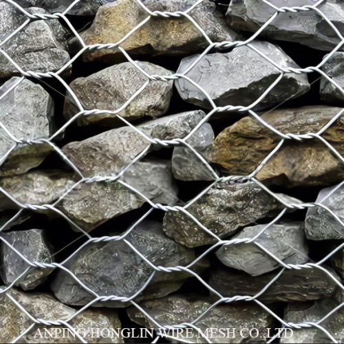 Caixa hexagonal galvanizada de malha gabion gabion