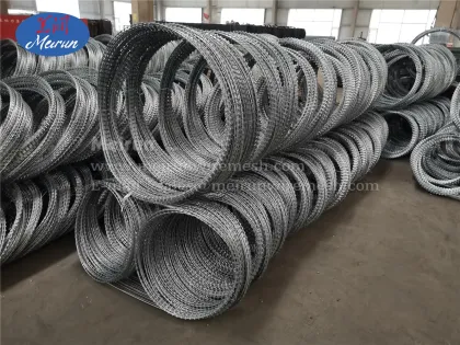 Razor barbed wire Barrier car