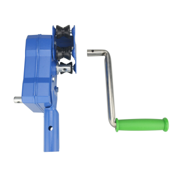High Quality Manual Hand Crank Winch Greenhouse Kits with Roll-Up Sides