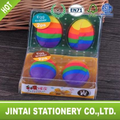 Lovely Oval Egg Eraser for Promotion