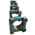 4-Bolt Square Ductile Iron Flange Bearing Housing