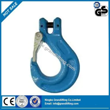 with Forged Safety Latch G100 Clevis Sling Hook