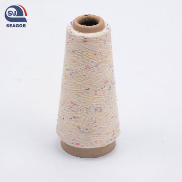 High Quality Polyester Nep Yarn fancy yarn