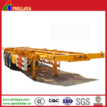 Skeleton Type 40ft Container Trailer for Container Transportation