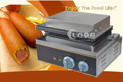 Electric Waffle Stick Machine for Fast Food: Hot Dog Waffle Maker On A Stick for Sale