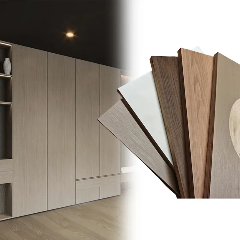 5mm-22mm Melamine Faced Eucalyptus Core Plywood for Home Decoration