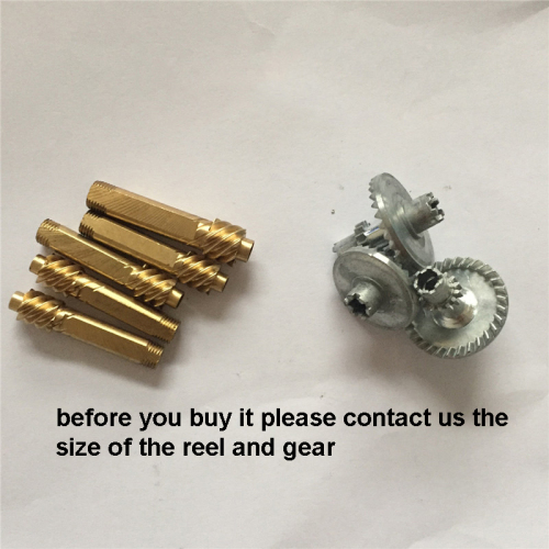 Fishing Reel Spinning Wheel Reel Gear Twist Tooth Helical Gear Spare Parts Fishing Reel Gear