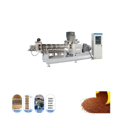Industrial Sinking Fish Feed Extruder: Aquatic Feed Processing Machinery