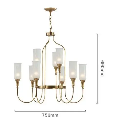 INSHINE Retro White Elegant Pendant Light