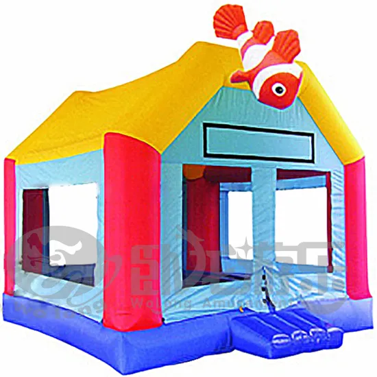 Amusement cheap pvc tarpaulin inflatable castle for park