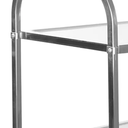 Stainless Steel Three Layer Hotpot Trolley
