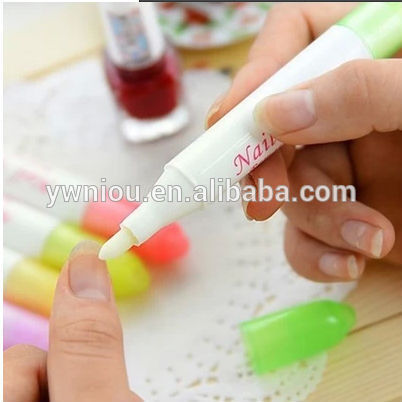Nail Art Polish Remover Corrector Pen With 3 Replacement Changeable Tips
