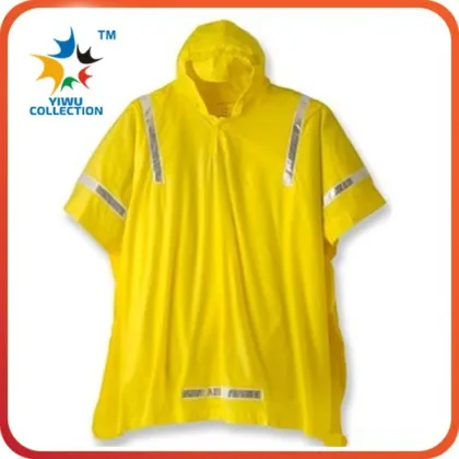 ladies camouflage long transparent long pvc poncho raincoat