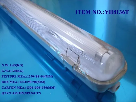 single 5ft Fluorescent Light Fitting Waterproof IP65