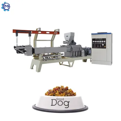 500 kg/h Pet Snacks Food Production Line