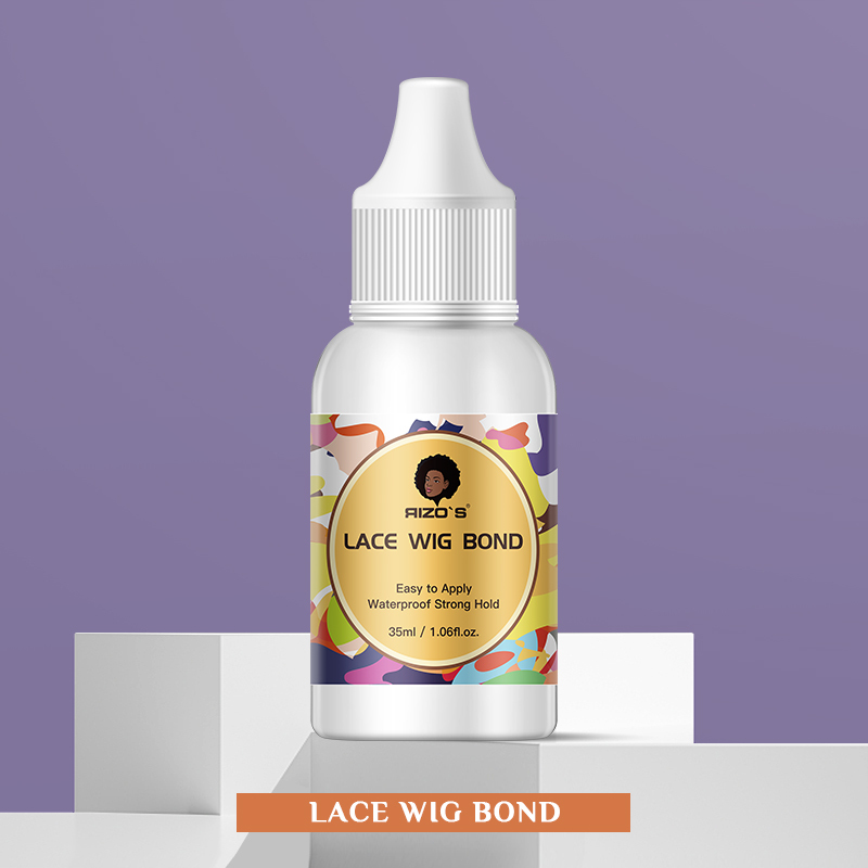 RIZO'S Private Label Plant Extract Invisible Waterproof Lace Adhesive Dermatologist Tested Gentle For Scalp Wig Glue