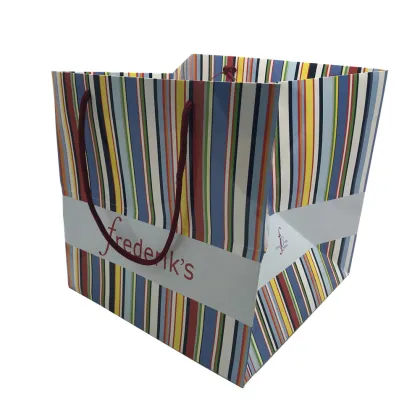 Glossy Lamination Private Label Coated Paper Bag