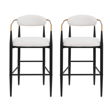 Living Room Bar Stools modern Upholstered Bar Stools Supplier