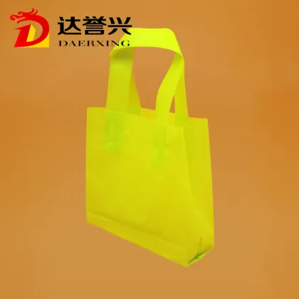 Fancy Colorful Large Strong Handle Plastic Bag