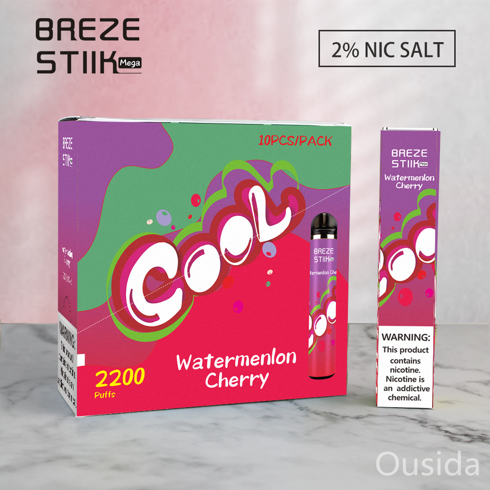 Popular por atacado 6ml Breze Stiik 2200 Puffs