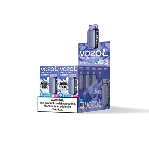 Vozol jia 50000 Puffs isnu Vape 50MG Olupil China