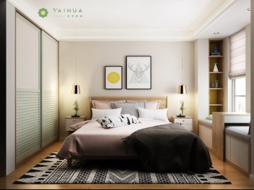 Customizing Adult Bedroom with Built-in Sliding Wardrobe