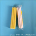 Lower price bright wax white candle