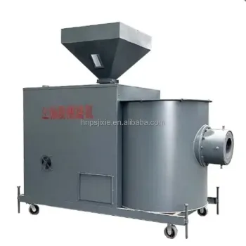 Small Wood Pellet Biomass Burner and Gasifier for Boiler Connection