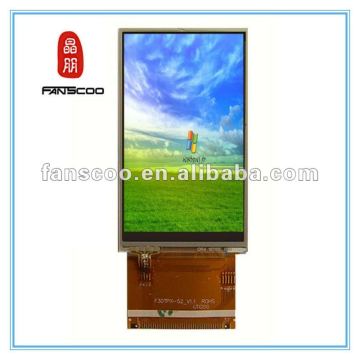 Small lcd display 2 inch screen with mini projector and t989 touch screen
